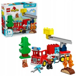 Lego 10473 Duplo Wóz strażacki z wężem
