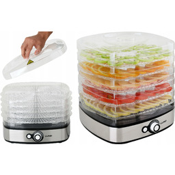 Suszarka Do Grzybów Owoców Warzyw Ziół 5 Tac