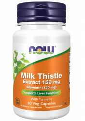 Now Foods Milk Thistle Extract with Turmeric 150mg