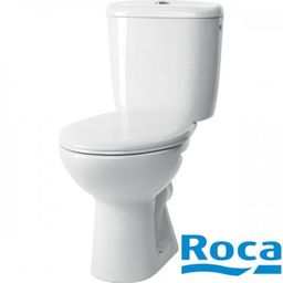 Zestaw kompaktowy WC ROCA Madalena spłuczka + deska