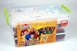 Bamp, przestrzenne klocki konstrukcyjne Słomki, 300 el.
