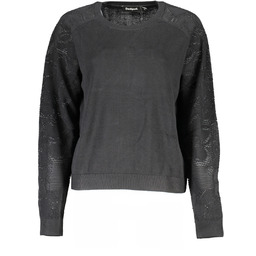 CZARNY SWETER DESIGUAL DAMSKI