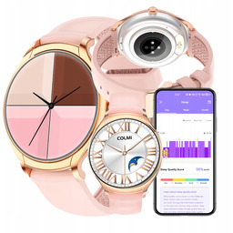 Smartwatch Colmi L10 Złoty Ips 1.4” Bluetooth IP67