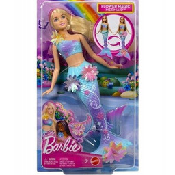 Barbie Syrenka Rozkwitające kwiaty