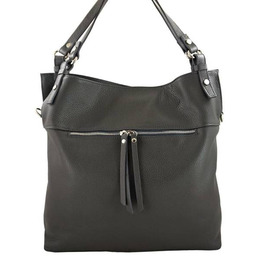 Duży skórzany worek / shopper bag - A4