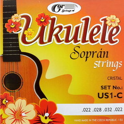 GorStrings US1-C Cristal Struny do Ukulele Sopranowego