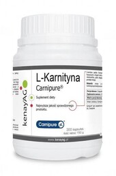 Kenay L-Karnityna Carnipure Suplement diety 300 kapsułek