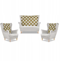 Zestaw uszak CAROL DUO sofa fotele Family Meble