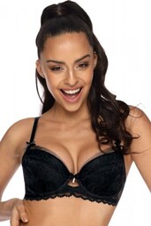 Biustonosz push-up Mat Angel 3329/11 czarny