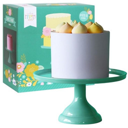 Miętowa Mała Patera Tortowa 23Cm