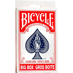 Bicycle Big Box Playing Cards - Red