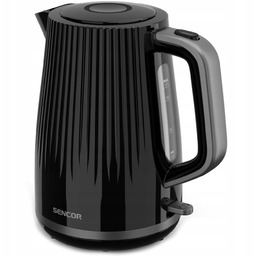 Stylowy czajnik bezprzewodowy Sencor SWK7519BK 360° Strix 2200W