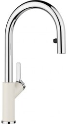 BLANCO 526931 Bateria CARENA-S Vario Silgranit-Look delikatny biały/chrom