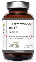 Kenay L-Glutation Zredukowany Setria Suplement diety 30 kapsułek