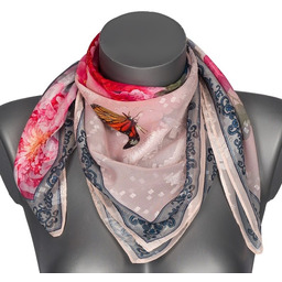 Chusta damska apaszka pod szyje gawroszka 70x70cm chustka