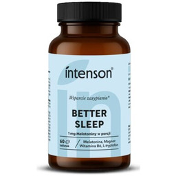 INTENSON Suplement na sen Better Sleep z melatoniną
