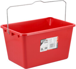 Yato Wiadro malarskie, plastikowe z podziałką 8l. YT-54741