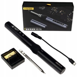 Lutownica cyfrowa precyzyjna kolbowa 65W Usb-c Fnirsi HS-01