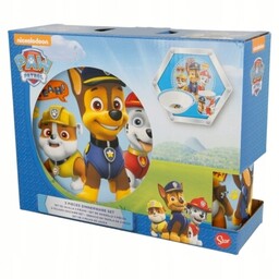 Paw Patrol Zestaw kubek miska talerz ceramika śniadanie