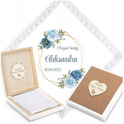 Szatka do Chrztu z Imieniem Biała Szatka