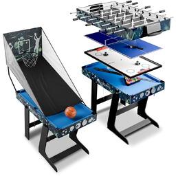 MULTIGRA 5w1 STÓŁ PIŁKARSKI CYMBERGAJ BILARD TENIS STOŁOWY