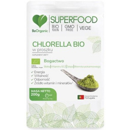 BeOrganic Chlorella BIO, 200g