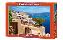 Castorland, puzzle, Santorini, Grecja, 2000 el.