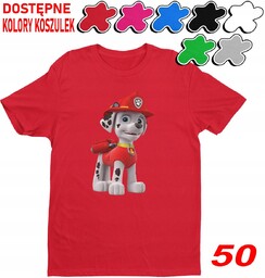 Dziecięca Koszulka Z Nadrukiem Duży Wybór Psi Patrol