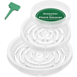 GROWNEER 15 sztuk 6, 20, 25 cm przezroczyste