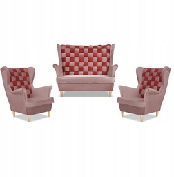 Zestaw uszak CAROL DUO sofa fotele Family Meble