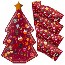 Kalendarz Adwentowy Z Herbatą Liściastą Zestaw Herbat Prezent