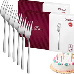 Gerlach Komplet Zestaw 12x Widelczyków Do Ciasta Tortu