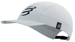 COMPRESSPORT Czapka biegowa 5 PANEL LIGHT CAP white
