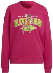 Bluza damska Adidas Disney Bambi różowa bawełniana-S