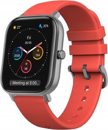 N108 Smartwatch Amazfit Gts czerwony