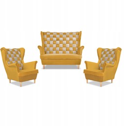 Zestaw uszak CAROL DUO sofa fotele Family Meble