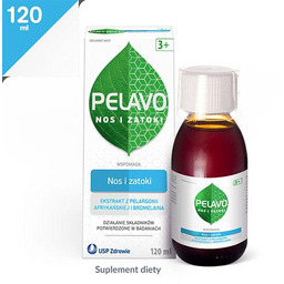 Pelavo Nos i Zatoki 3+ Syrop z czarnym