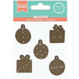 Wykrojnik - bombki świąteczne - od 2,8
