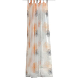 Home fashion Zasłona ze szlufkami, pomarańczowa