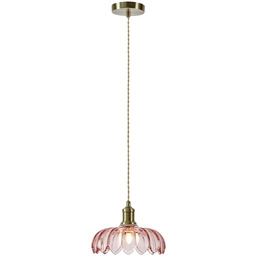 Markslöjd Lampa wisząca szklana Kurage, możliwość ściemniania, fioletowy