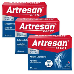 Zestaw Artresan Efekt, 3 x 25 sasz.