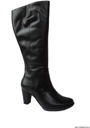 BnW Kozaki ze skóry obwód łydki 42 cm