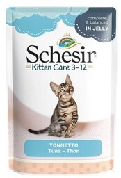Agras Pet Foods SCHESIR KITTEN Tuńczykiem 85g
