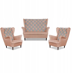 Zestaw uszak CAROL DUO sofa fotele Family Meble