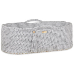 Kosz Mojżesza Boho Handmade - Szary