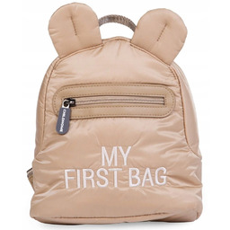 Childhome Plecak My First Bag Pikowany Beżowy