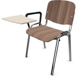Krzesło ISO CR wood TR z pulpitem Nowy