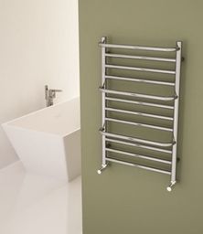 Grzejnik łazienkowy 500x800 mm, 180W, 3 wieszaki, CHROM