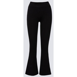 REEBOK LEGGINGS TARA SMALL LOGO FLARED