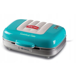 Opiekacz 3w1 Ariete 1972/01 Blue 700W IdealTemp